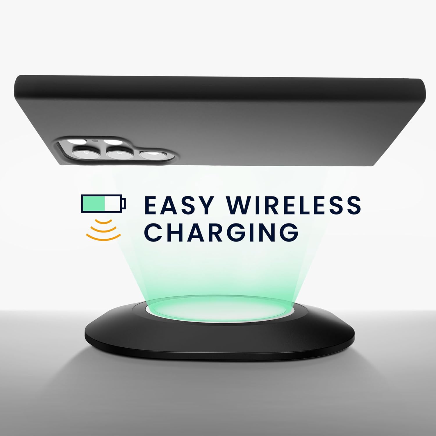 KW Samsung Galaxy S24 Ultra Λεπτή Θήκη Σιλικόνης TPU - Black