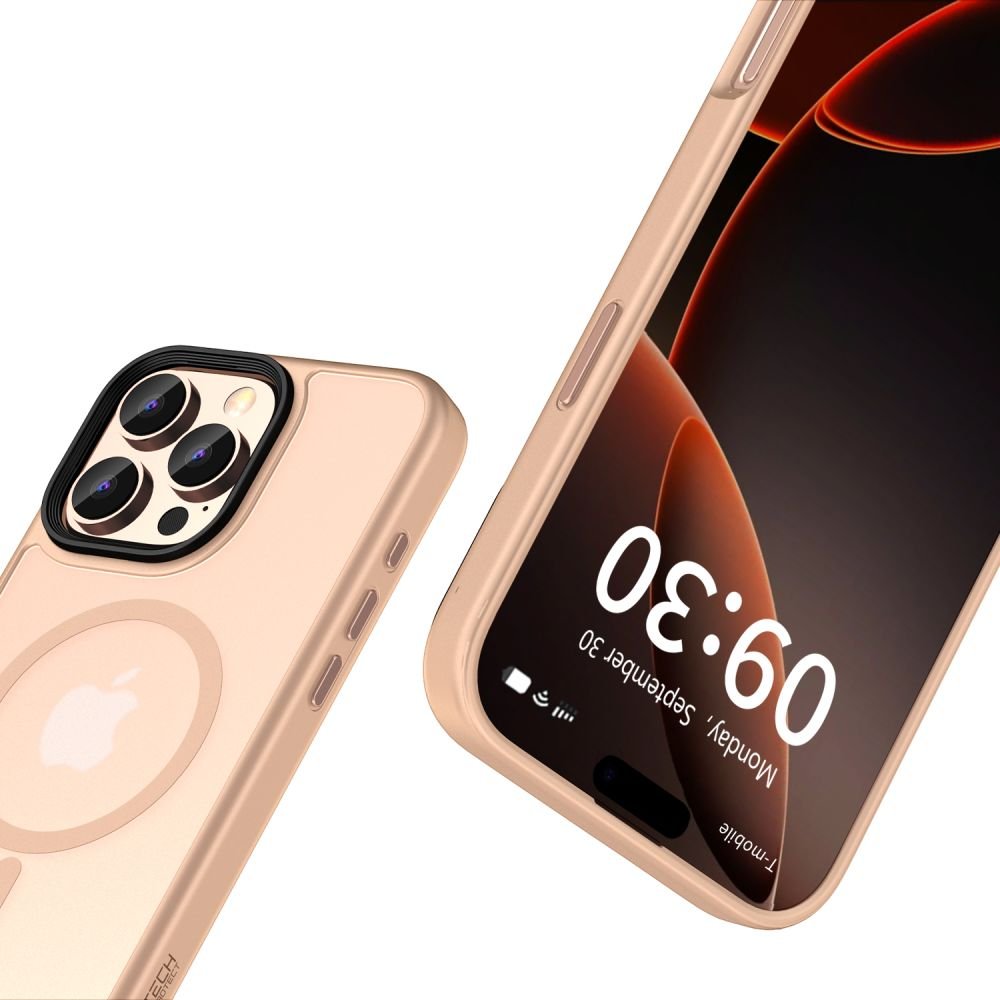 Tech - Protect iPhone 16 Pro Max MagMat Σκληρή Θήκη με Πλαίσιο Σιλικόνης και MagSafe - Desert