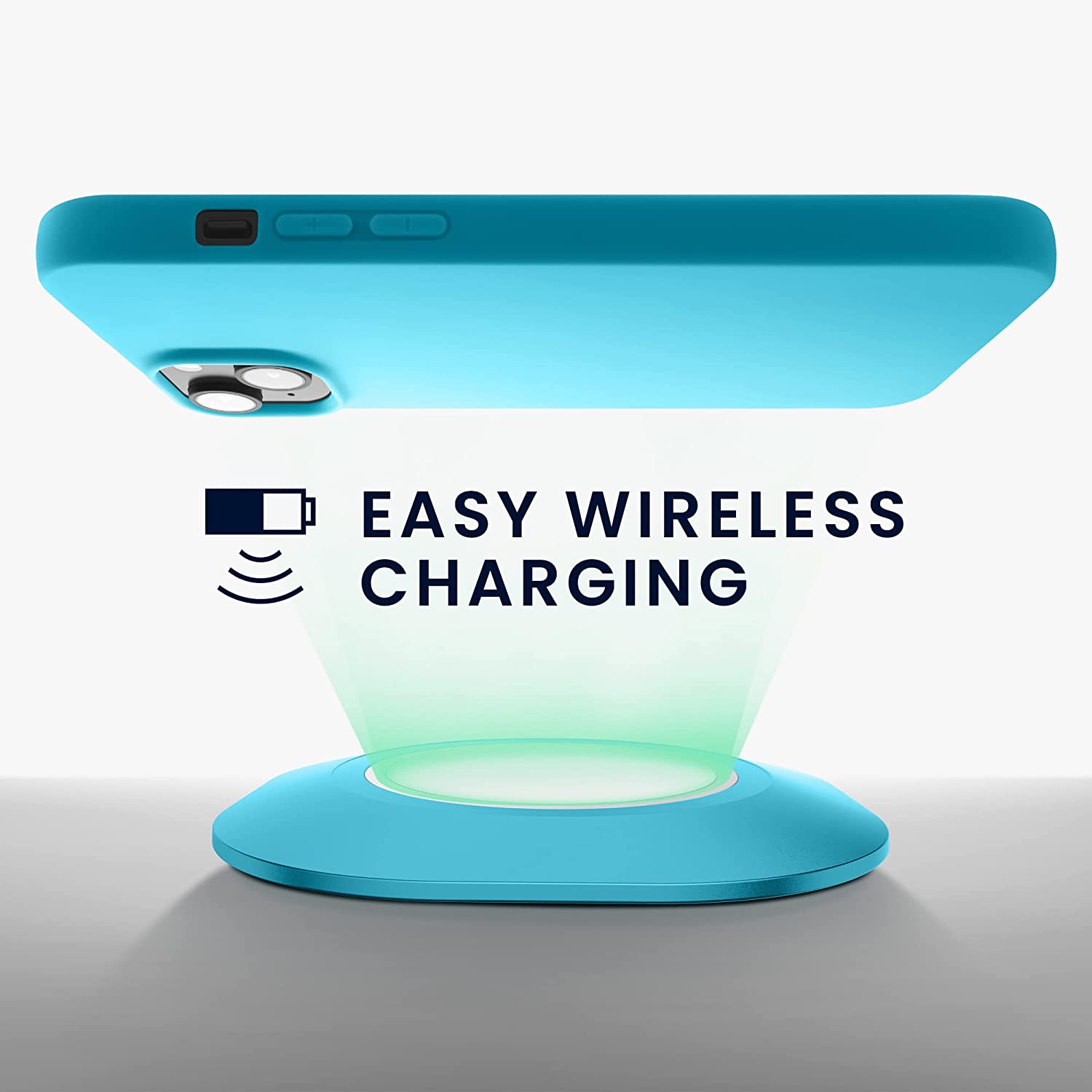 KW iPhone 14 Plus Λεπτή Θήκη Σιλικόνης TPU - Cool Glacier - 59076.205