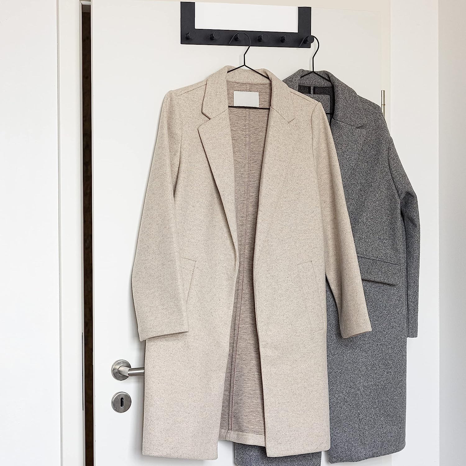 Navaris Κρεμάστρα Πόρτας από Ανοξείδωτο Ατσάλι - Black - 54828.01.01