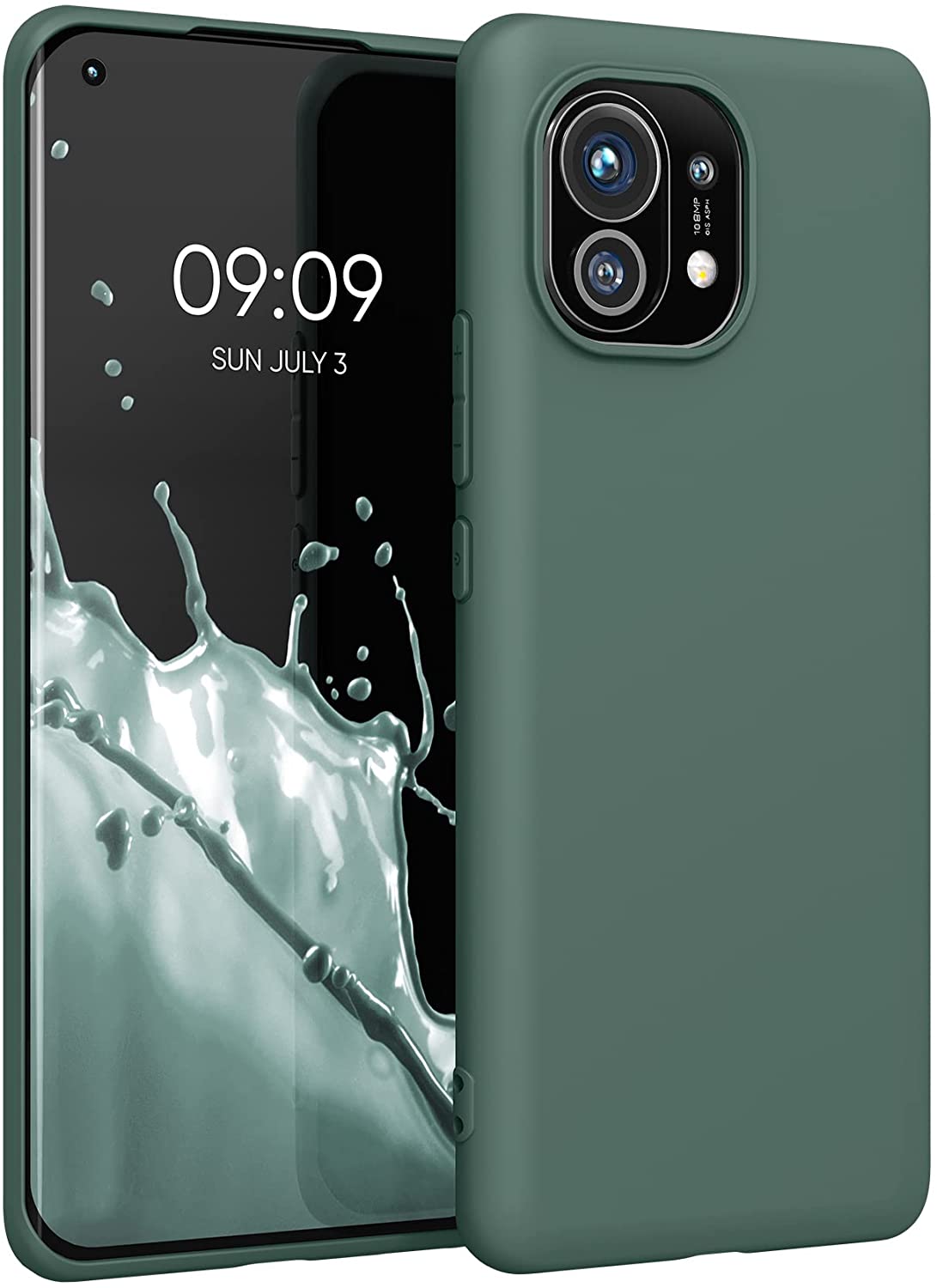 KW Xiaomi Mi 11 Θήκη Σιλικόνης TPU - Blue Green - 54188.171