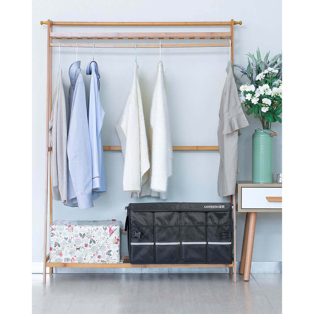 Ugreen Car Trunk Organizer - Πτυσσόμενη Τσάντα Οργάνωσης για το Αυτοκίνητο - Black - 80710