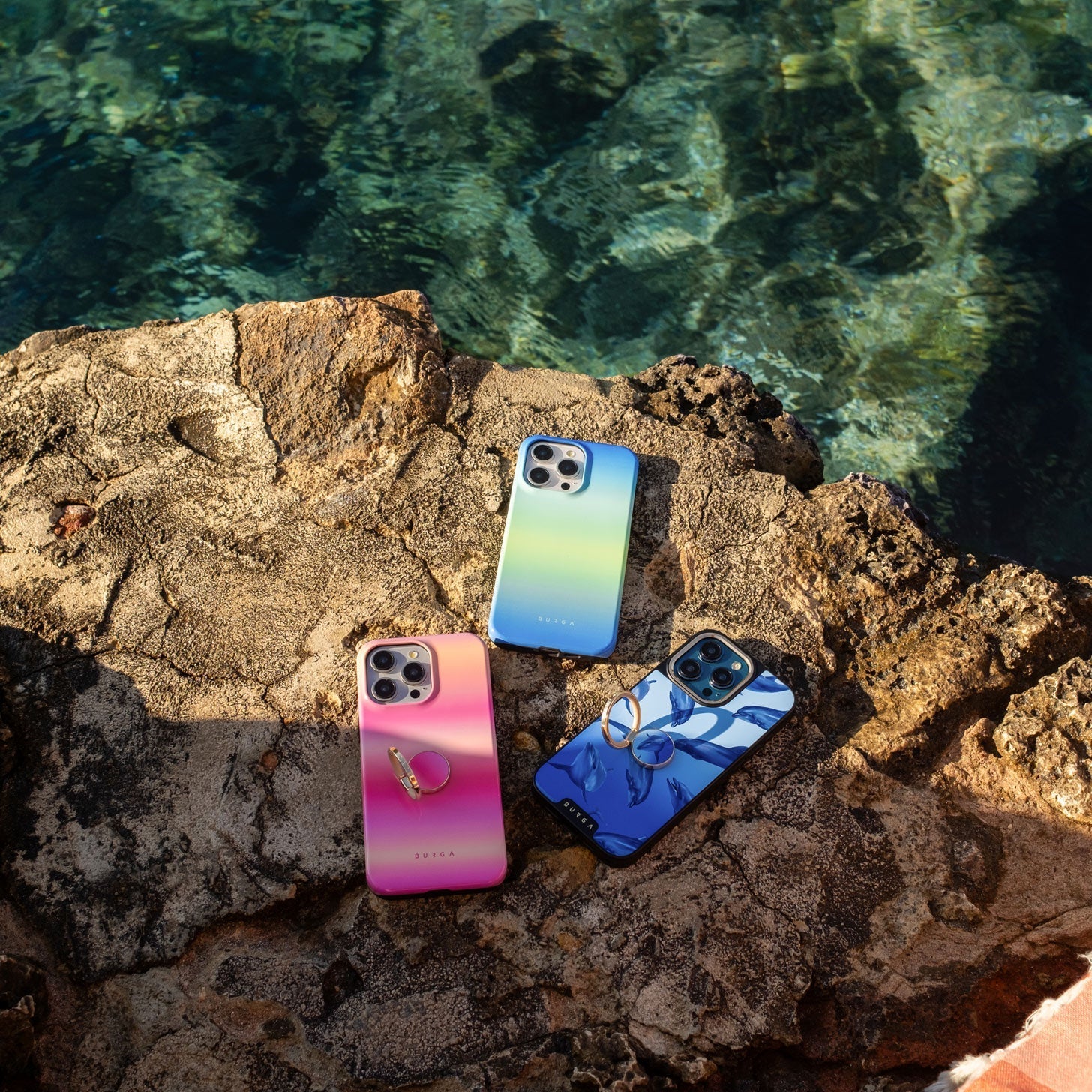 Burga iPhone 16 Plus Fashion Tough MagSafe Σκληρή Θήκη με MagSafe - Horizon