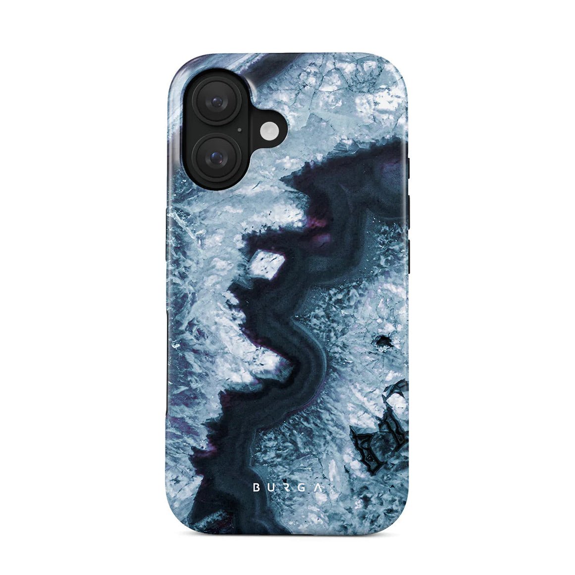 Burga iPhone 16 Plus Fashion Tough MagSafe Σκληρή Θήκη με MagSafe - Frozen Lake