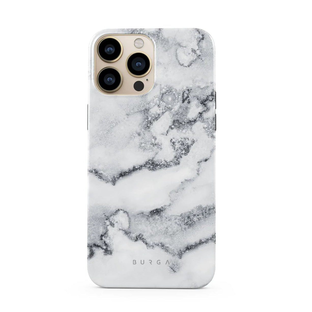 Burga iPhone 14 Pro Max Fashion Tough Σκληρή Θήκη - White Winter