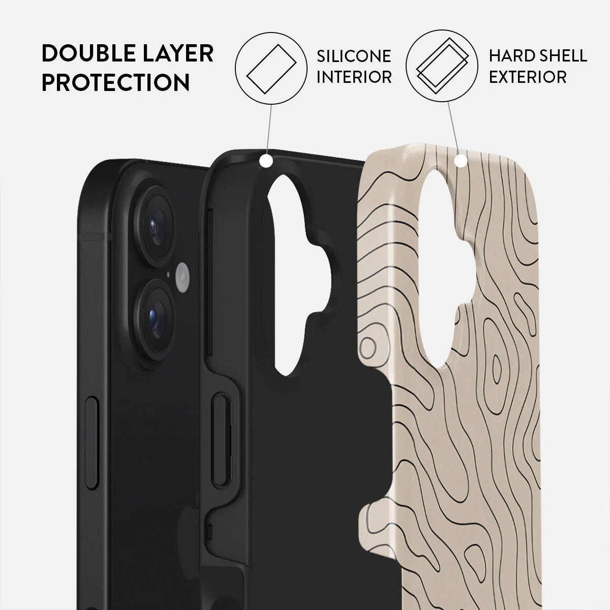 Burga iPhone 16 Fashion Tough MagSafe Σκληρή Θήκη με MagSafe - Wild Terrain