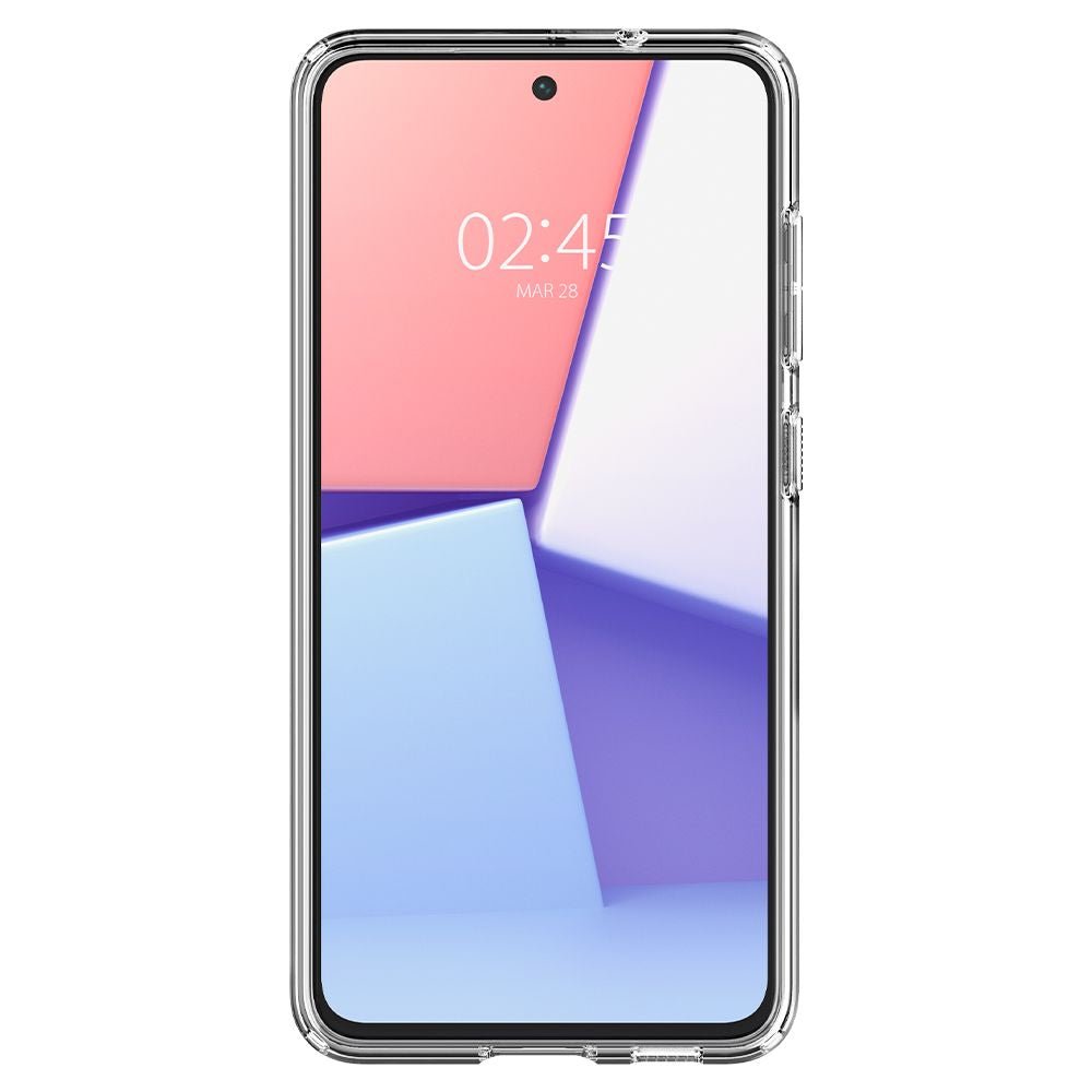 Spigen Samsung Galaxy S21 FE - Ultra Hybrid Σκληρή Θήκη με Πλαίσιο Σιλικόνης - Crystal Clear