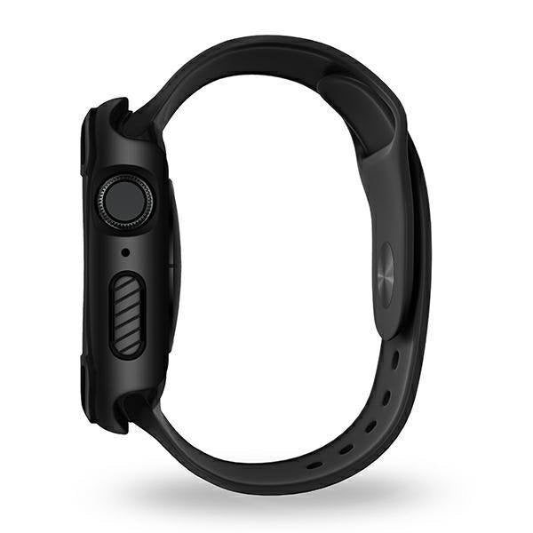 Uniq Θήκη Apple Watch 4 / 5 / 6 / SE / SE 2 40MM Torres με Αντιχαρακτικό γυαλί 9H - Midnight Black