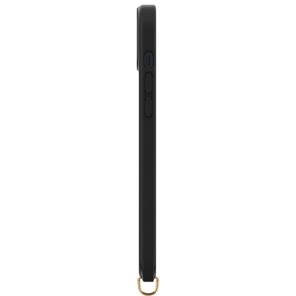 Spigen Cyrill iPhone 14 Plus / iPhone 15 Plus Classic Charm Mag Σκληρή Θήκη MagSafe με Πλαίσιο Σιλικόνης και Λουράκι - Black