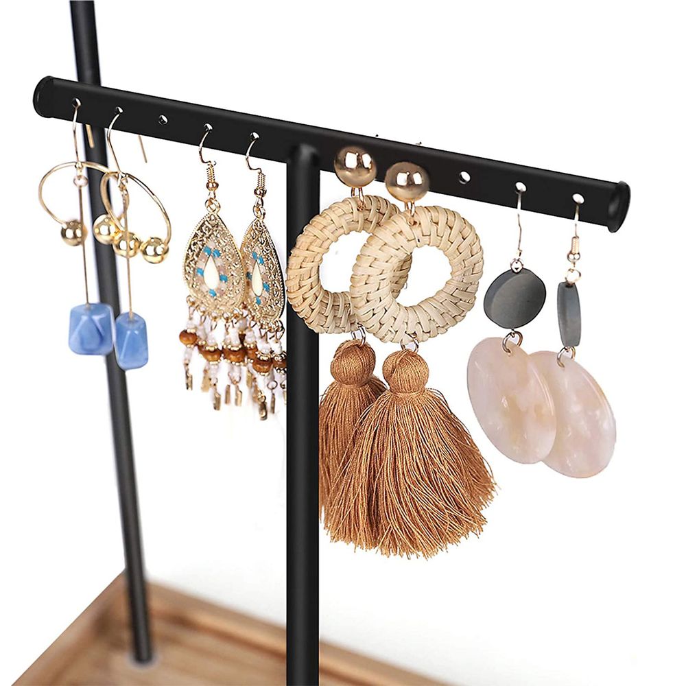 Songmics Σταντ Κοσμημάτων - Vintage Brown / Black - JJS016B01