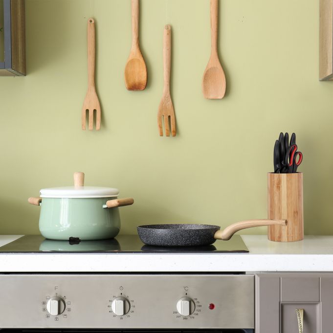 Relaxdays Θήκη Μαχαιριών από Μπαμπού - Natural / Black - 4052025276010