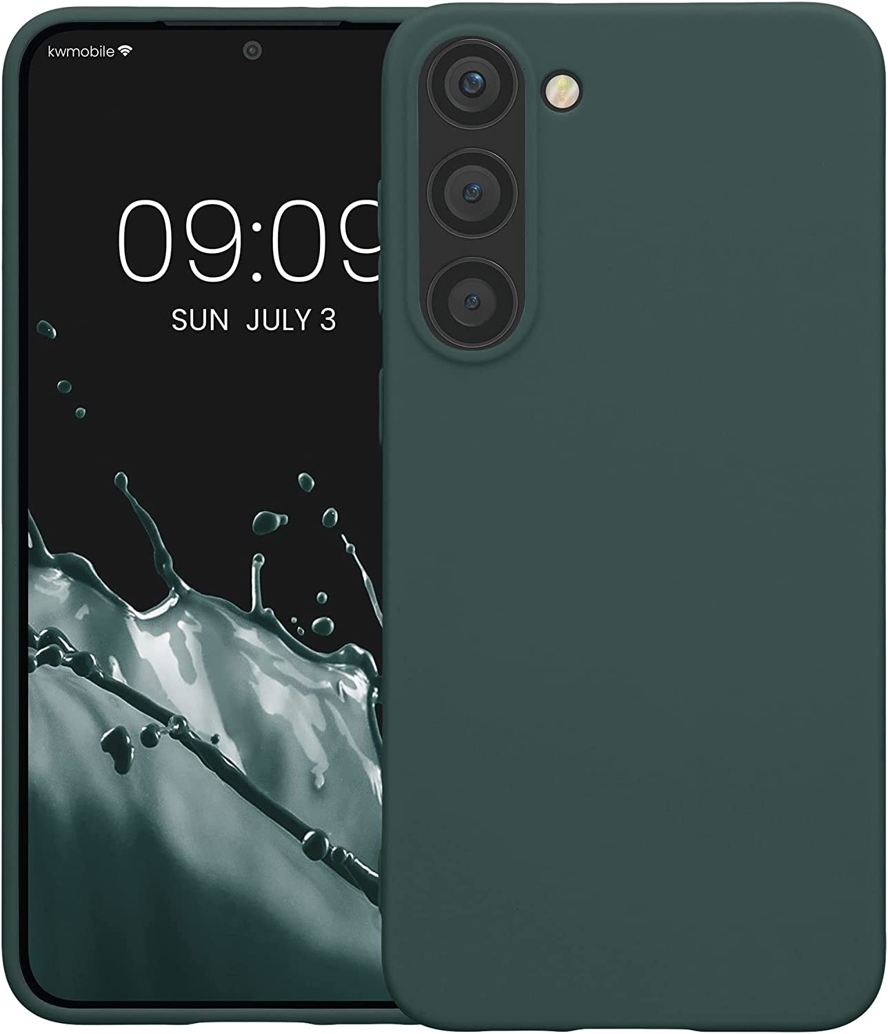 KW Samsung Galaxy S23+ Θήκη Σιλικόνης TPU - Teal Green - 60283.171