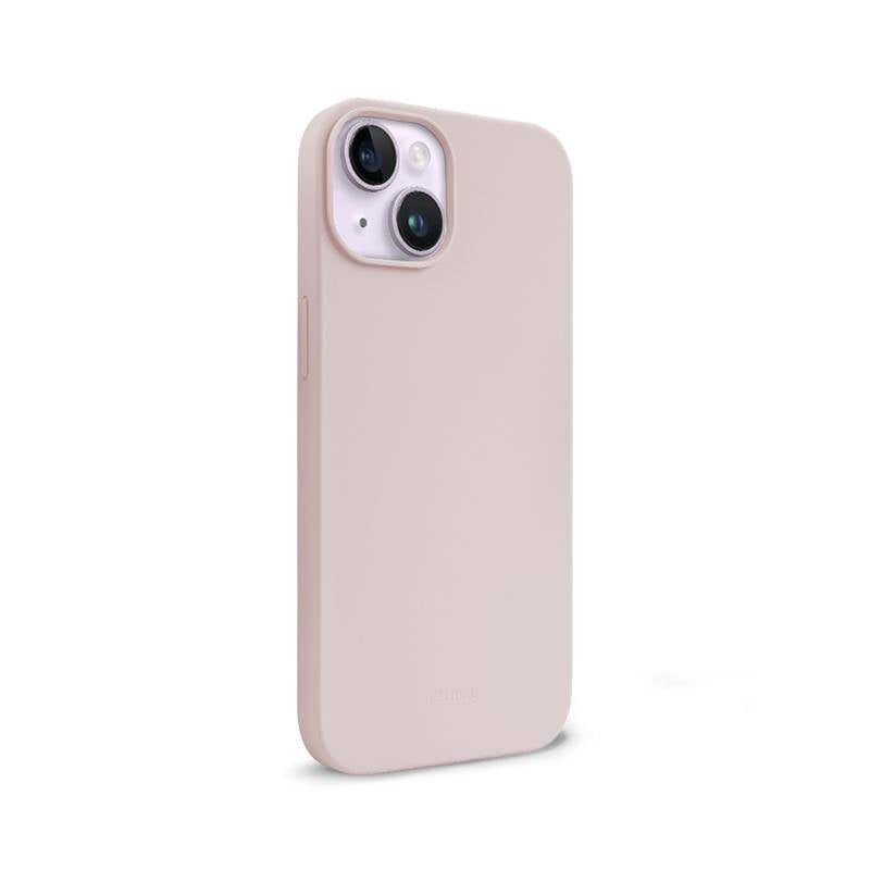 Crong iPhone 13 / iPhone 14 Color Cover Θήκη Σιλικόνης - Sand Pink