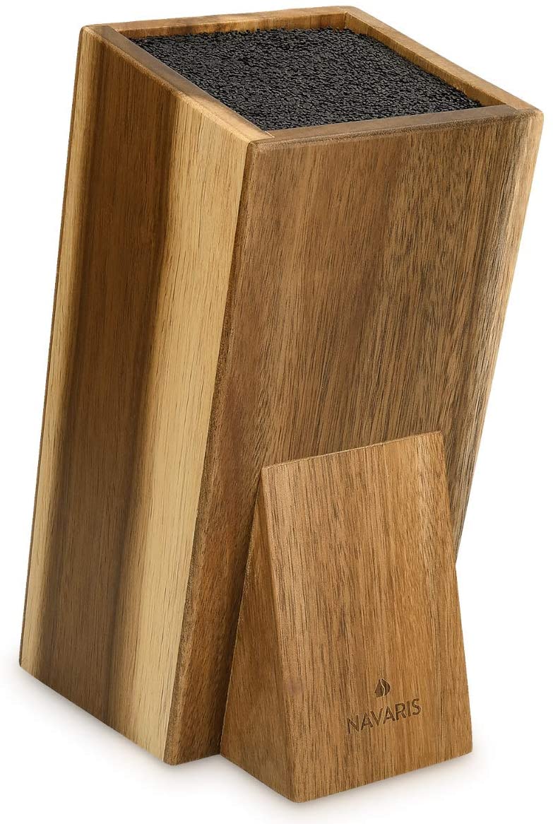 Navaris Ξύλινη Βάση Μαχαιριών από Ακακία - Brown - 48460.01.2