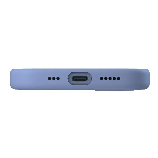 Uniq iPhone 16 Lino Hue Magclick Θήκη Σιλικόνης με MagSafe - Blue / Pearl Blue