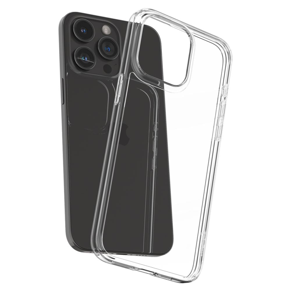 Spigen iPhone 15 Pro AirSkin Hybrid Σκληρή Θήκη - Crystal Clear
