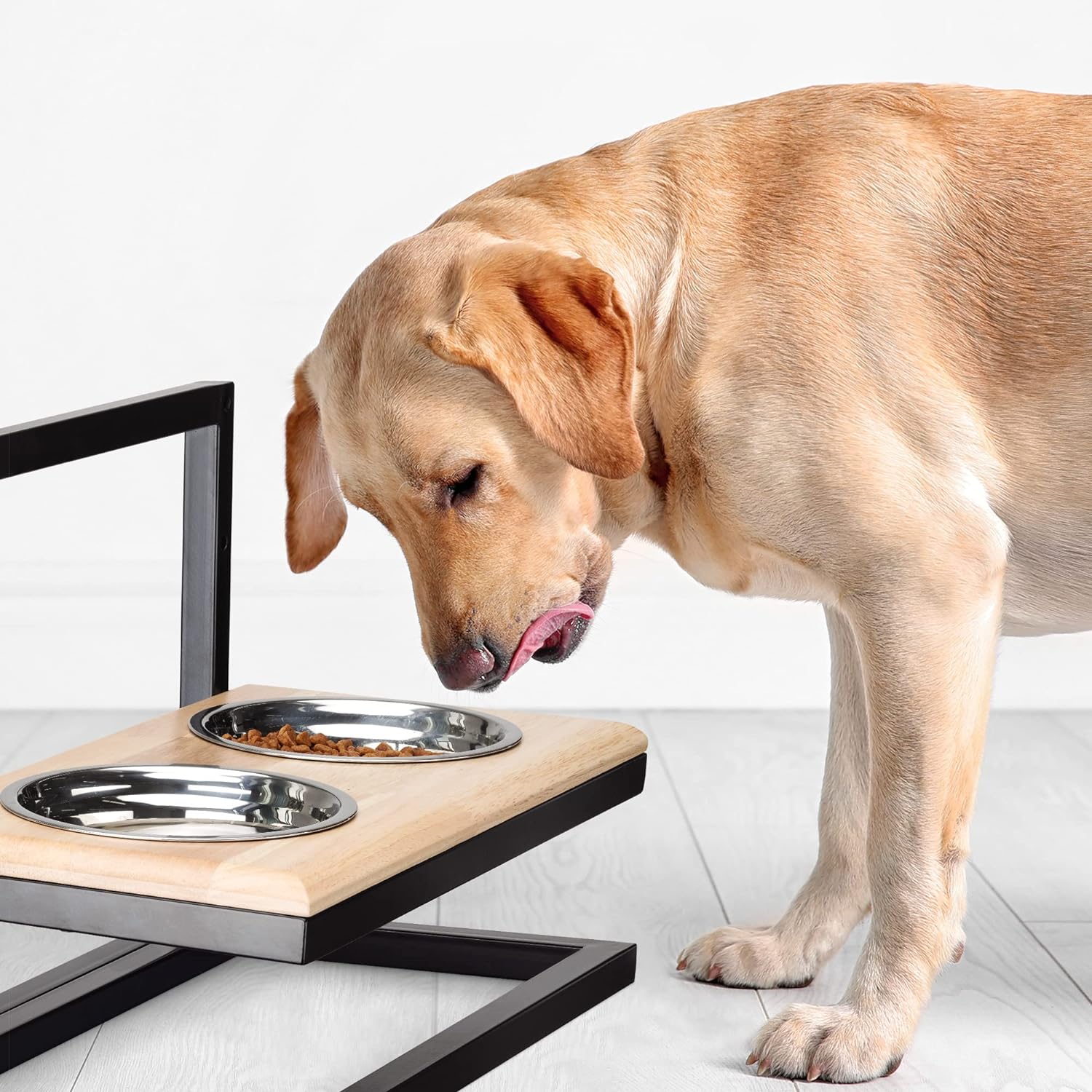 Navaris Σετ με 2 Ανταλλακτικά Μπολ Φαγητού και Νερού από Ανοξείδωτο Ατσάλι - 450 ml - Silver - 58150.01