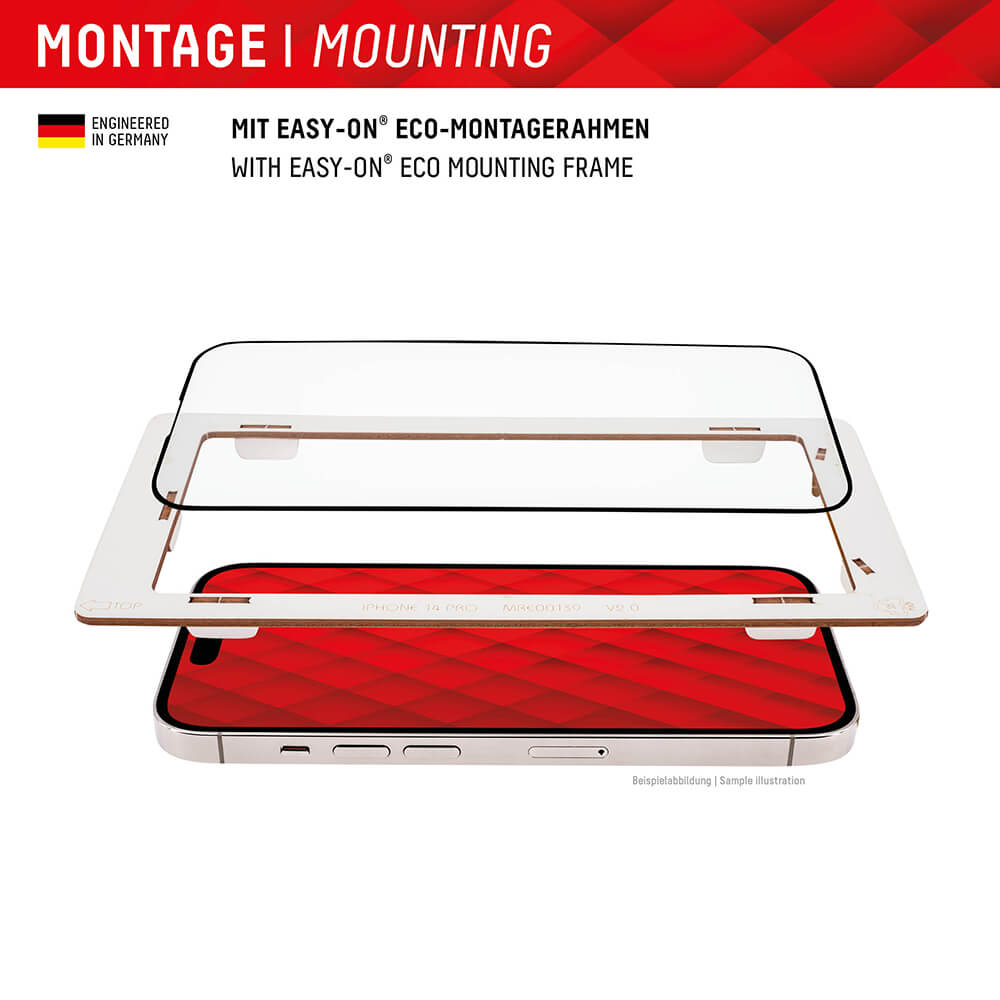 Displex iPhone 16 Plus - Premium Προστασία Οθόνης - Full Screen Αντιχαρακτικό Γυαλί Tempered Glass - Διάφανο / Μαύρο