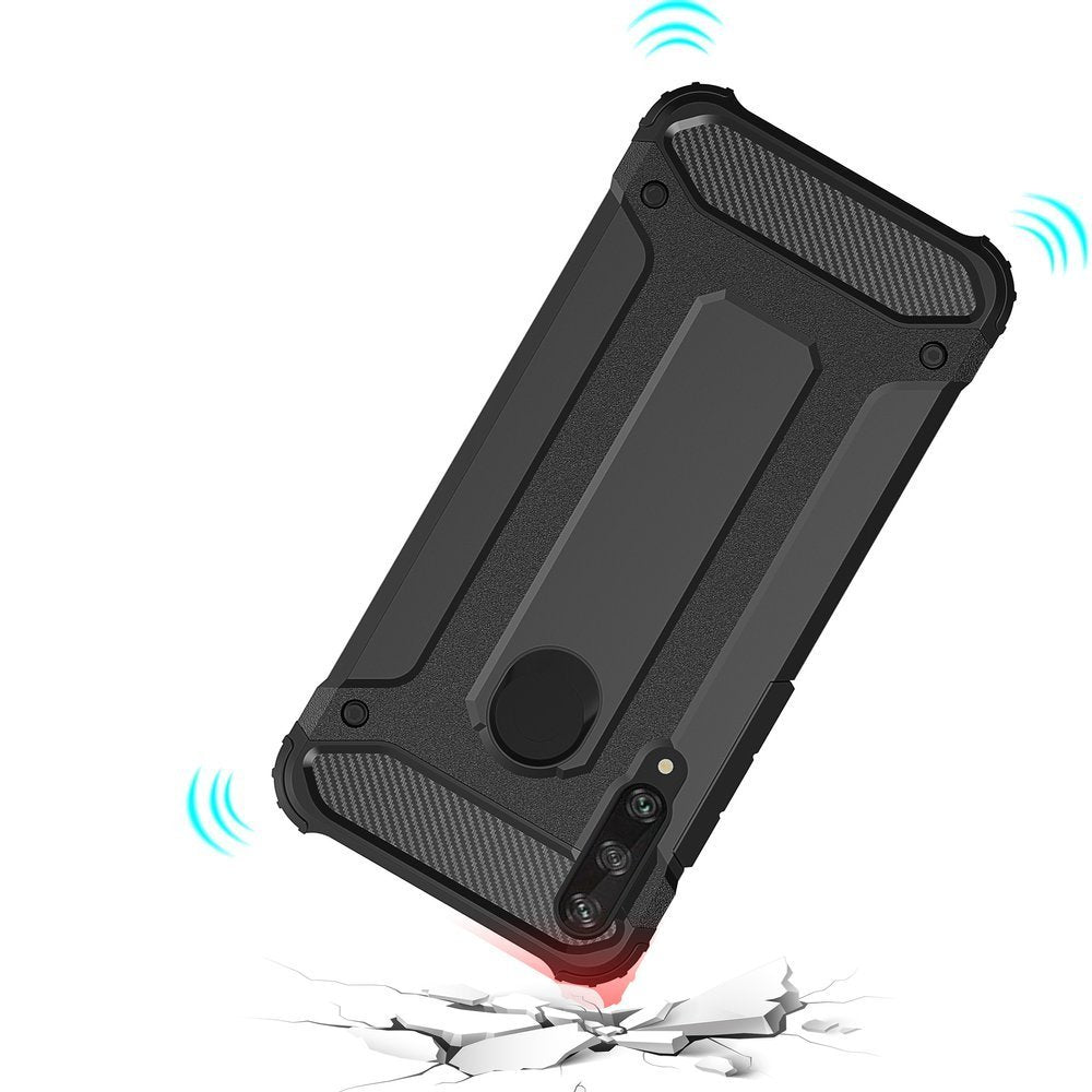 OEM Huawei Y6p Hybrid Rugged Armor Θήκη - Black