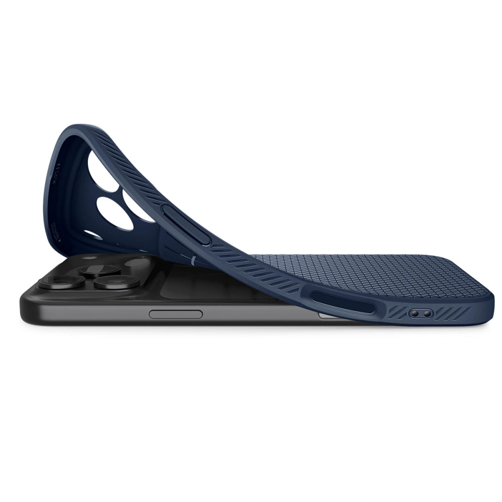 Spigen iPhone 17 Pro - Liquid Air - Θήκη Σιλικόνης - Navy Blue