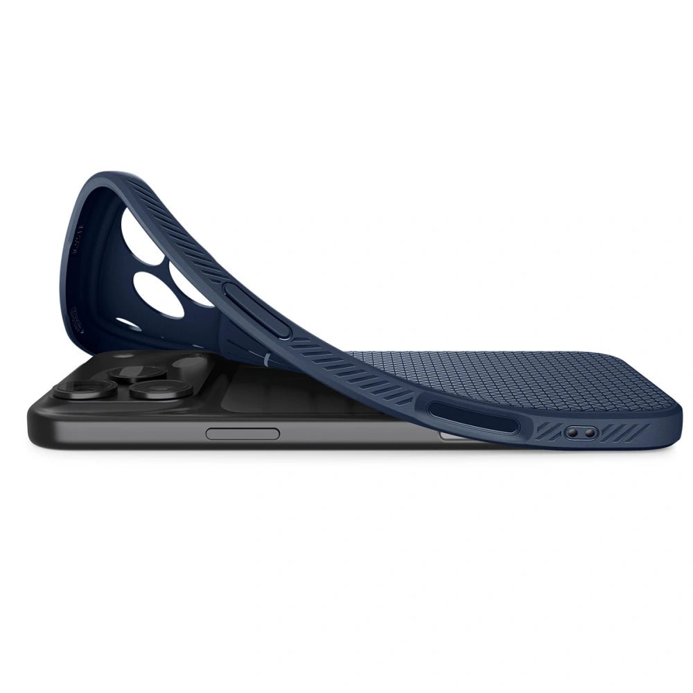 Spigen iPhone 17 Pro - Liquid Air - Θήκη Σιλικόνης - Navy Blue