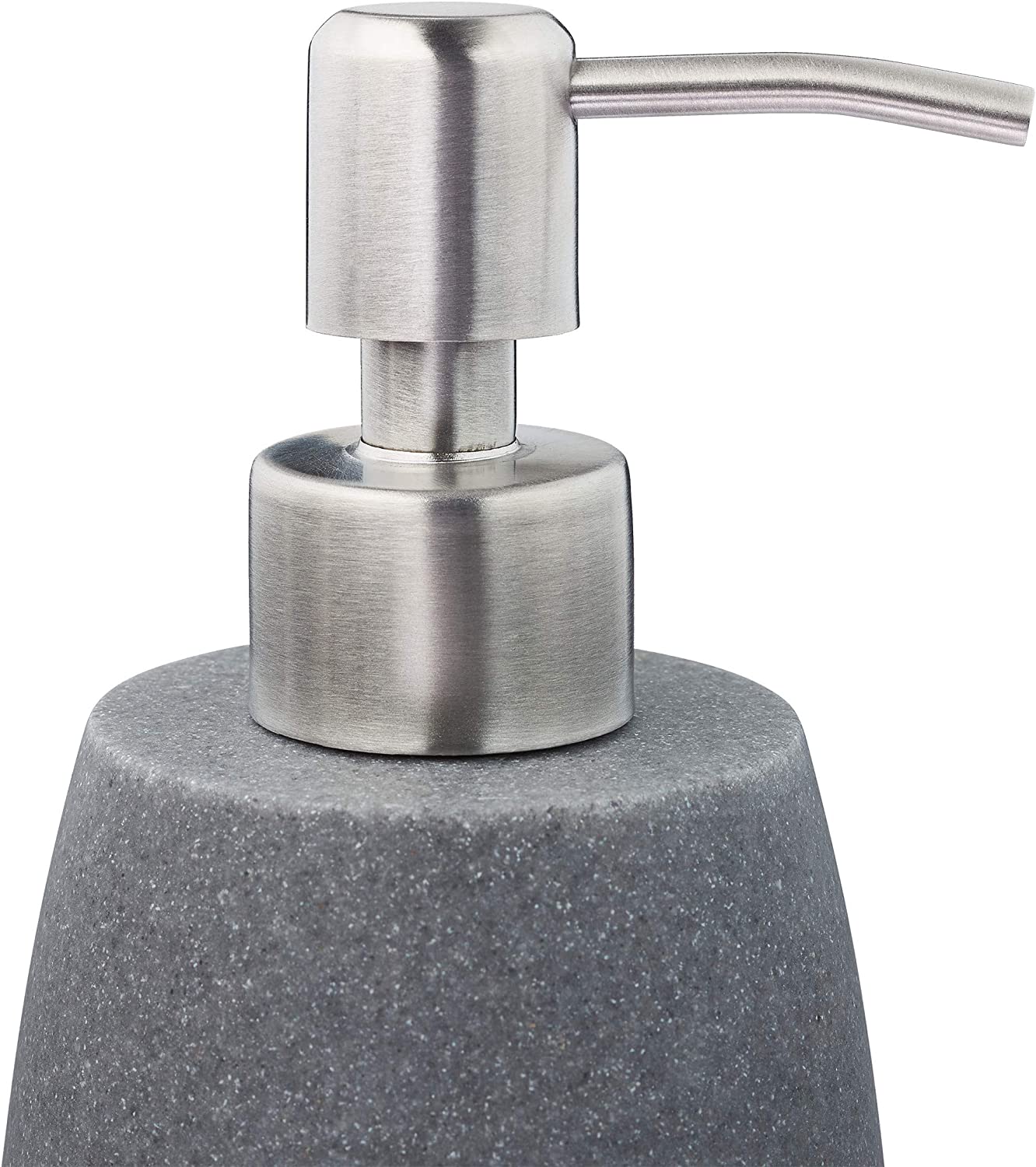 Relaxdays Σαπουνοθήκη Dispenser από Πολυρυτίνη - Grey - 4052025908652