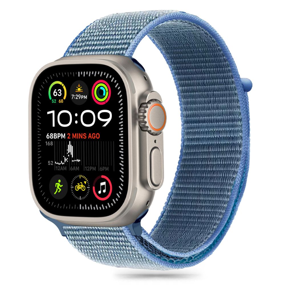 Tech-Protect Λουράκι Apple Watch 8/9/10/11 - SE (1/2/3) - 40/41/42mm Nylon - Baby Blue