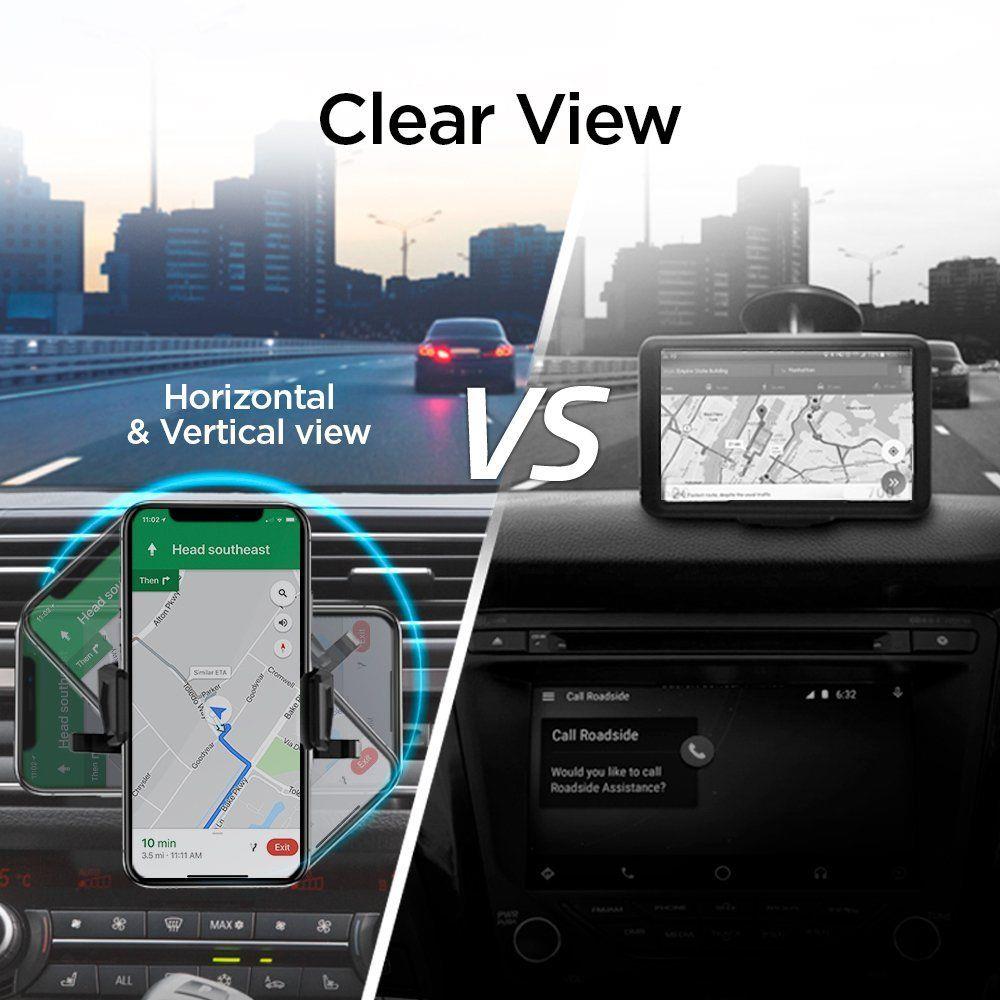 Spigen TMS24 CD Slot Car Mount Holder Universal Βάση Αυτοκινήτου για την Υποδοχή του CD Player - Black