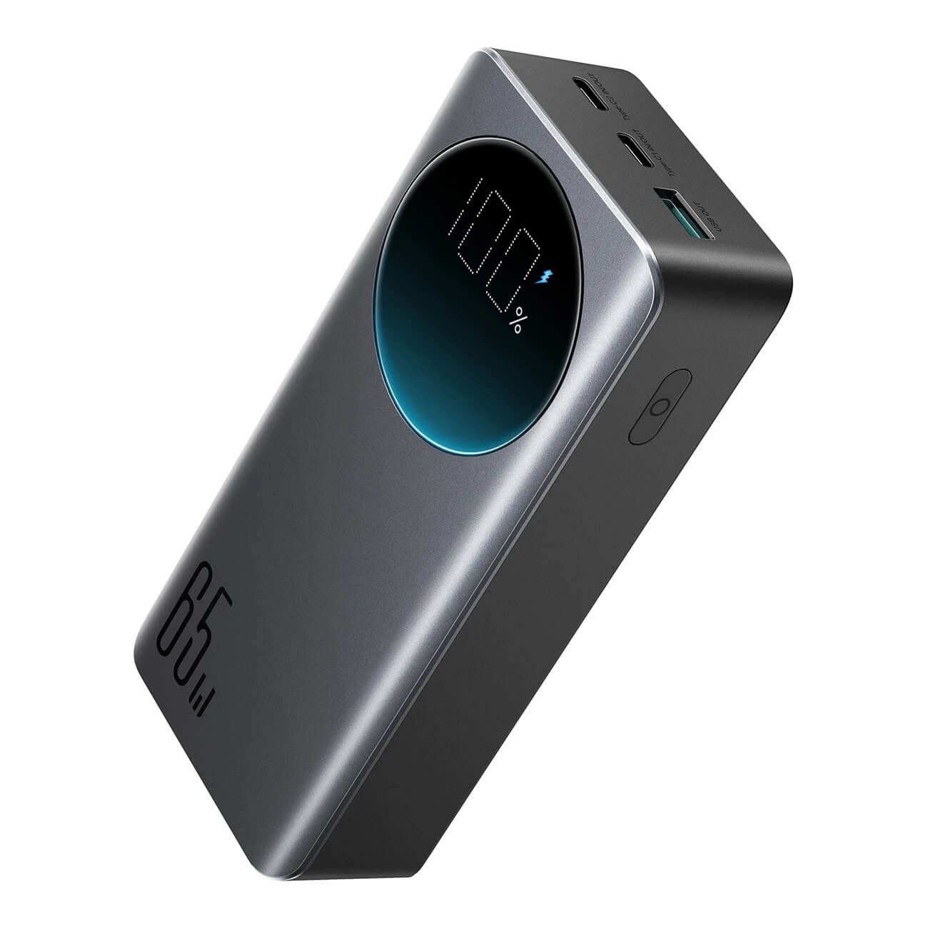 Joyroom JR-PBF05 PowerBank 30000mAH 65W με 2 θύρες Type-C και μια Θύρα USB και Καλώδιο Type-C to Type-C - Black