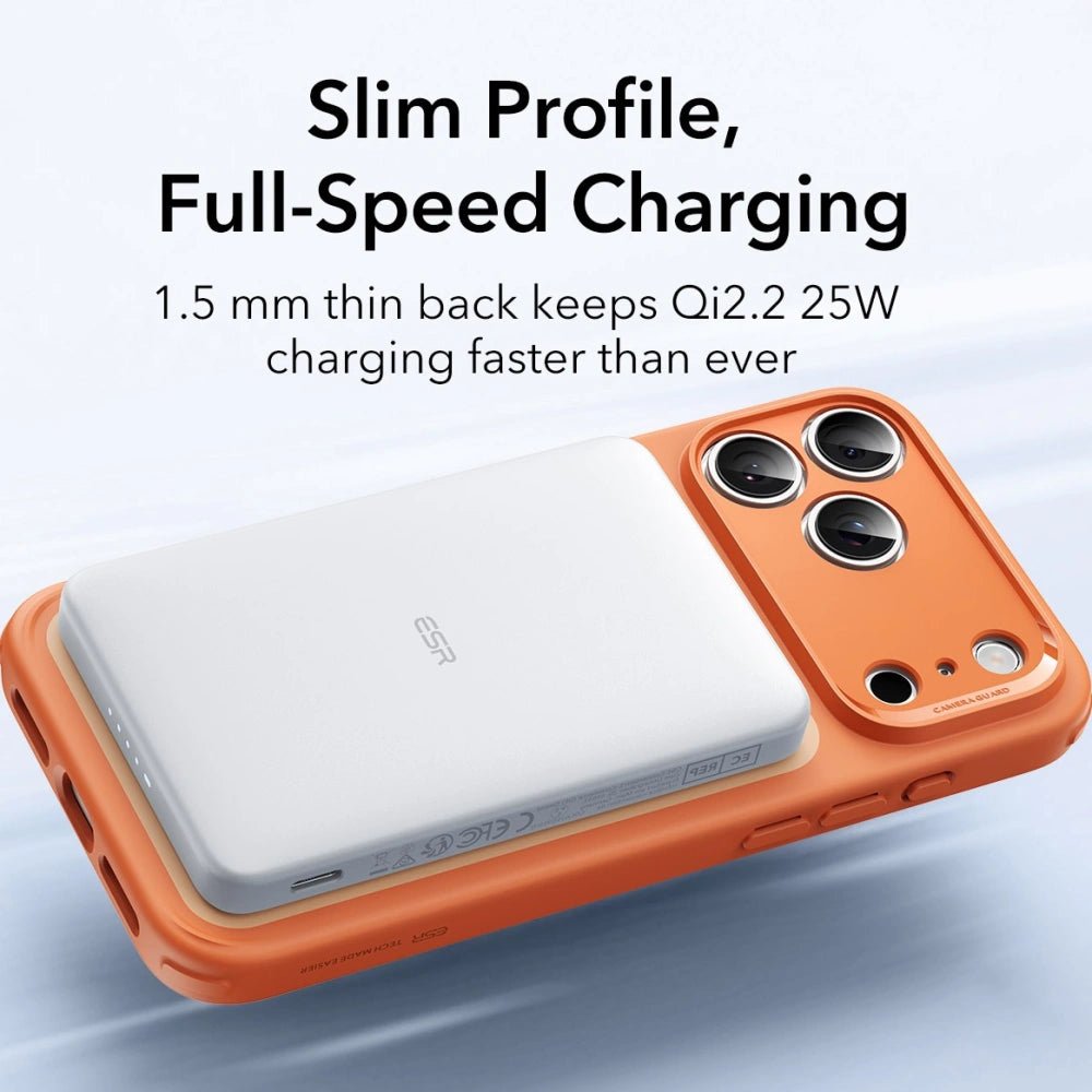 ESR iPhone 17 Pro Max - Classic Hybrid Halolock - Σκληρή Θήκη με Πλαίσιο Σιλικόνης και MagSafe - Frosted Orange