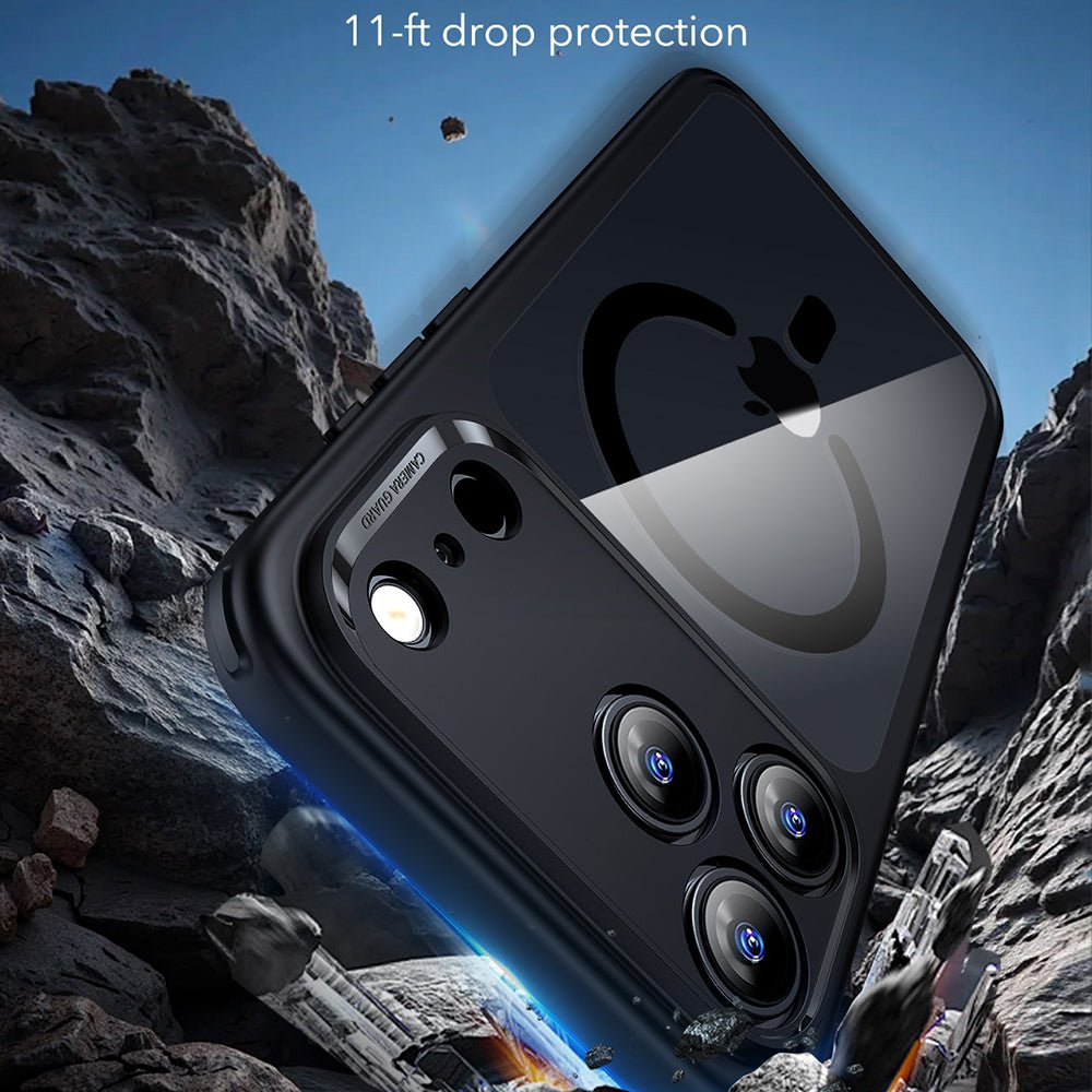 ESR iPhone 17 Pro - Σκληρή Θήκη με Πλαίσιο Σιλικόνης και MagSafe - Classic Hybrid Halolock - Clear Black