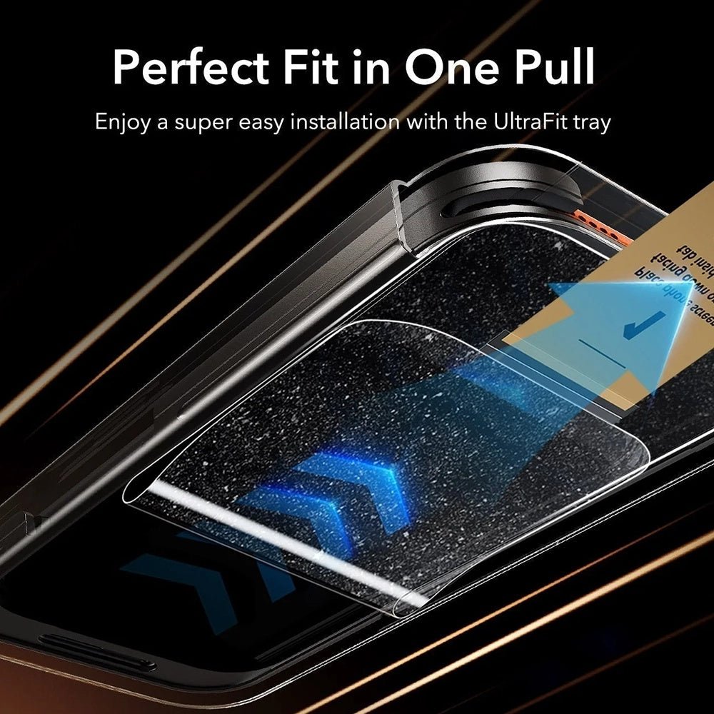 ESR iPhone 18 Pro - Αντιχαρακτικό Γυαλί Οθόνης - Armorite Pro UltraFit - 3 Τεμάχια - Privacy