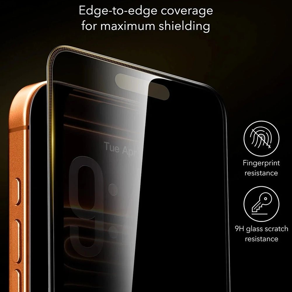 ESR iPhone 18 Pro - Αντιχαρακτικό Γυαλί Οθόνης - Armorite Pro UltraFit - 3 Τεμάχια - Privacy