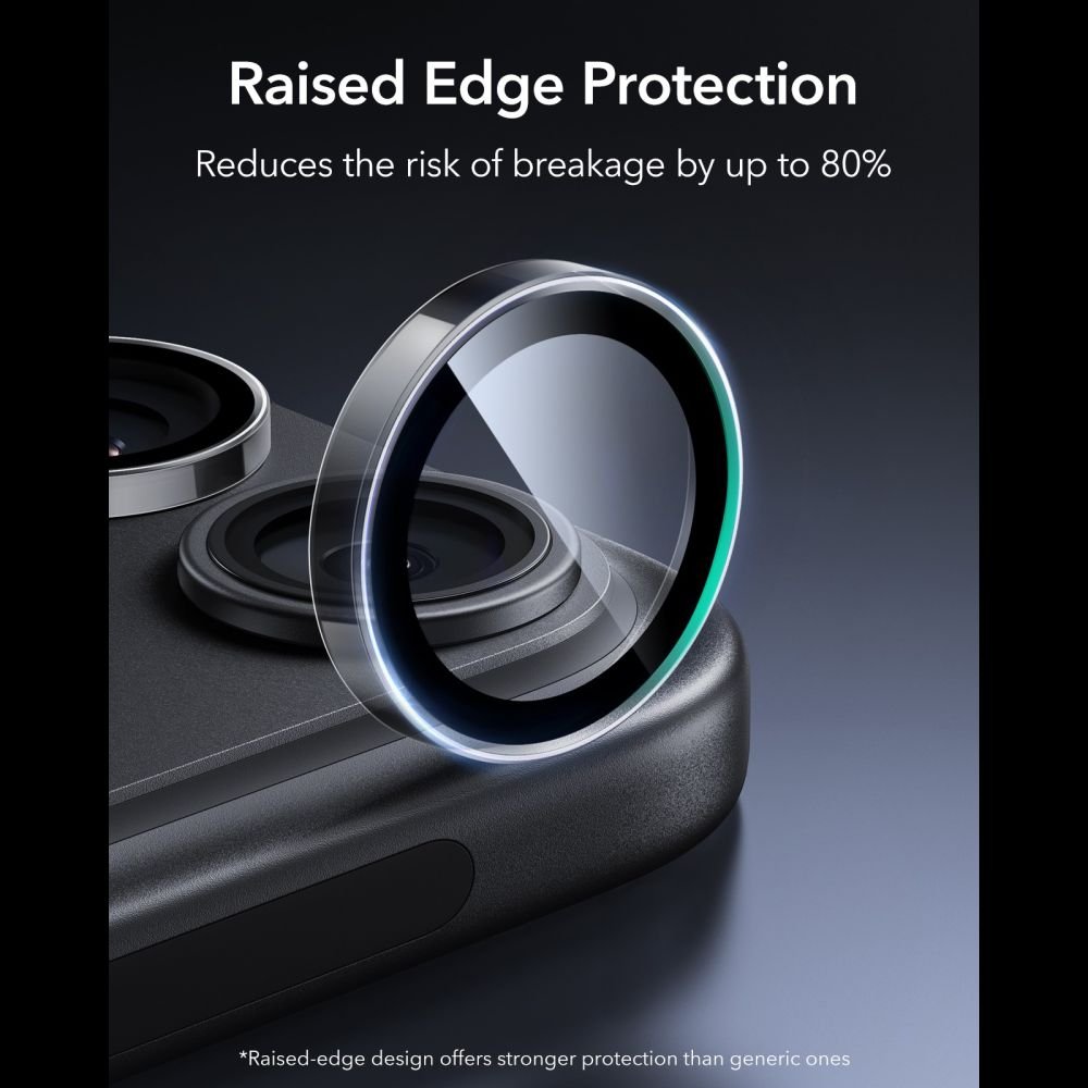 ESR iPhone 18 Pro / iPhone 18 Pro Max Αντιχαρακτικό Γυαλί για την Κάμερα - Armorite - Clear