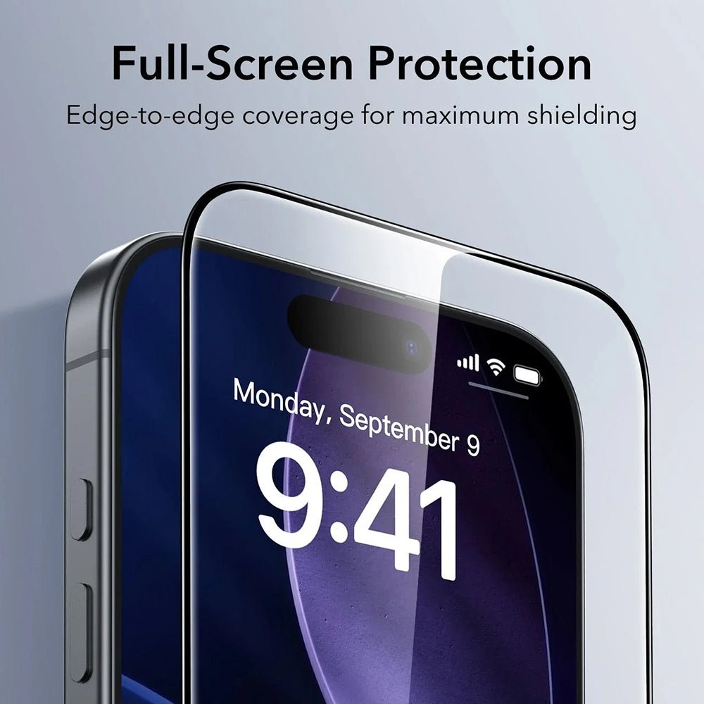 ESR iPhone 18 Pro Max / iPhone 17 Pro Max - Full Screen Αντιχαρακτικό Γυαλί Οθόνης - UltraFit - 3 Τεμάχια - Black