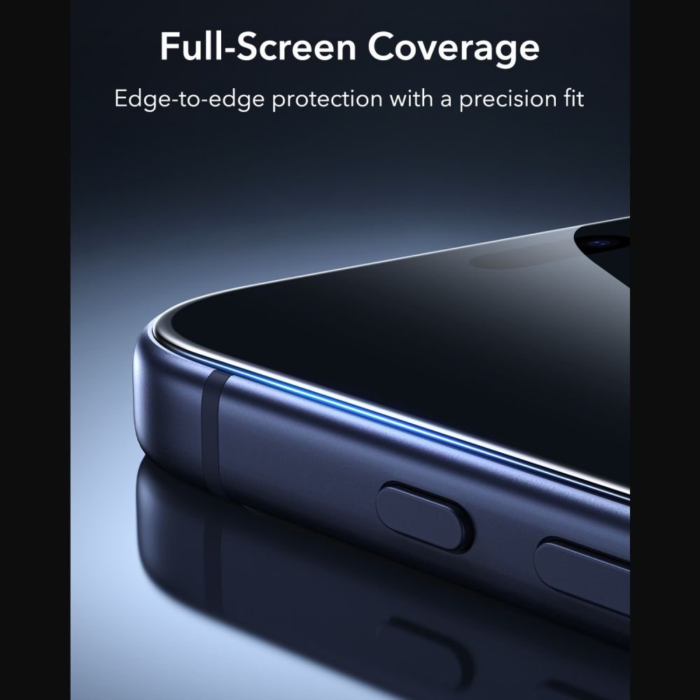 ESR iPhone 18 Pro - Privacy Αντιχαρακτικό Γυαλί Οθόνης - UltraFit Armorite - 2 Τεμάχια - Privacy
