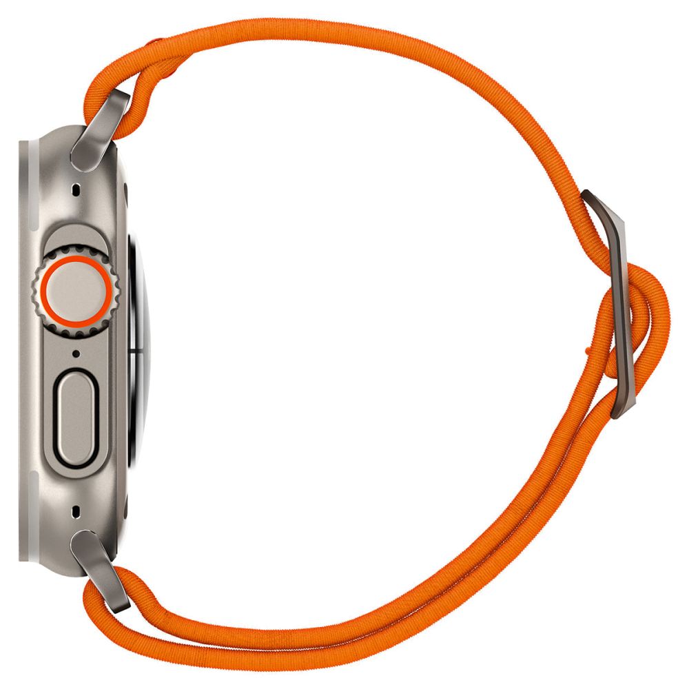 Spigen Λουράκι Apple Watch 8/9/10/11 - SE (1/2/3) - Ultra (1/2/3) – 44/45/46/49mm Fit Lite Ultra - Orange