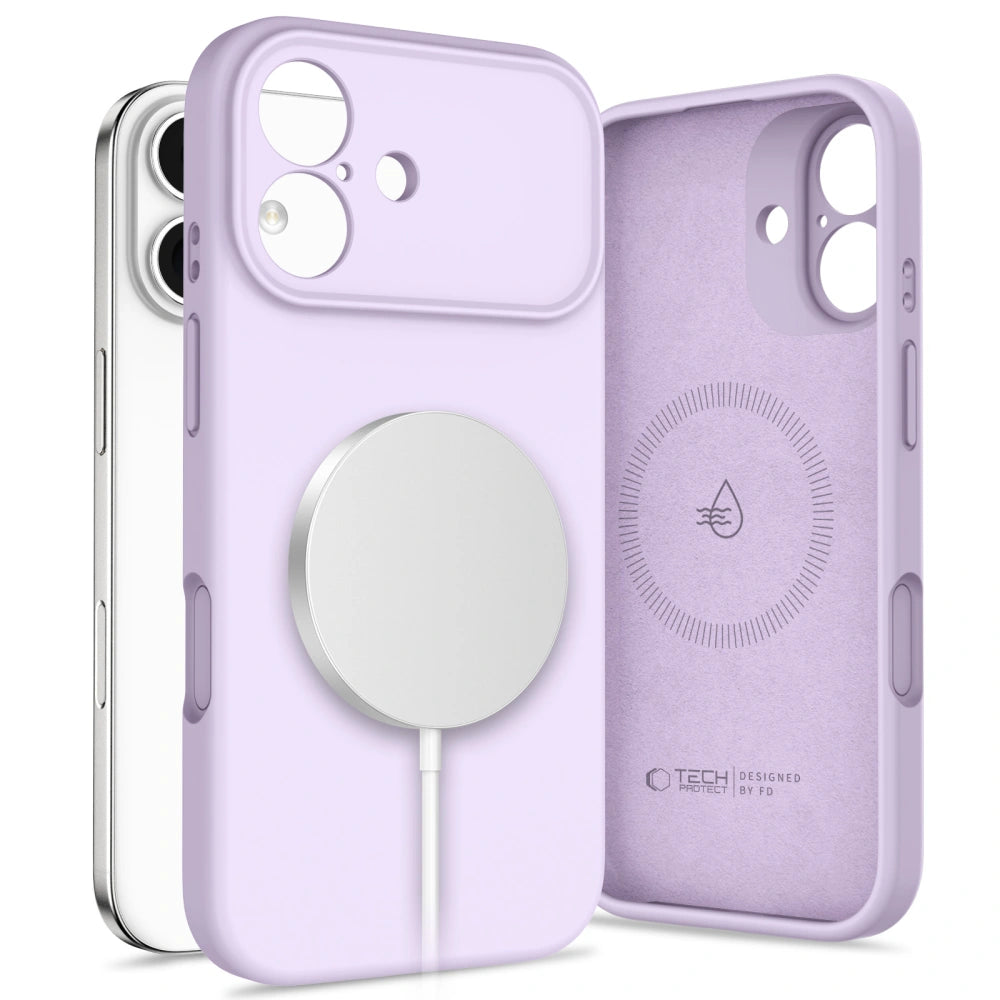 Tech-Protect iPhone 17 Silicone MagSafe - Θήκη Σιλικόνης TPU - Mauve