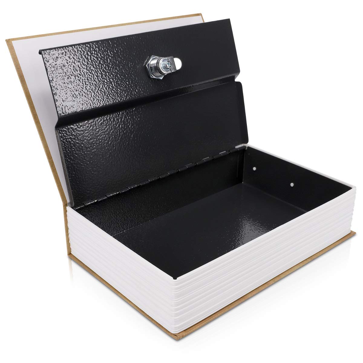 Navaris Βιβλίο Χρηματοκιβώτιο - Κρύπτη με Κλειδαριά - 24 x 16 x 5 εκ - Design London - 50562.2