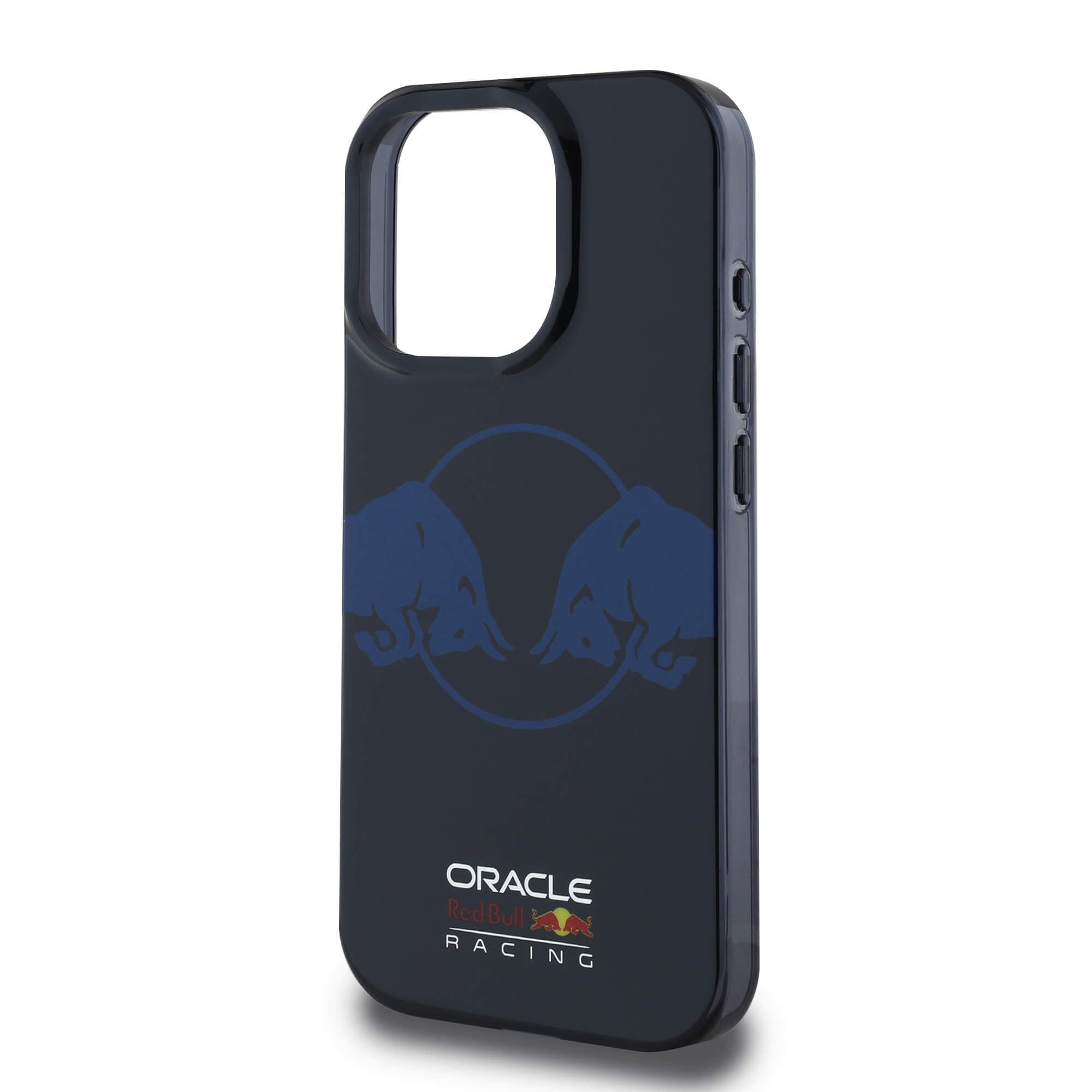 Red Bull iPhone 16 Pro Max - IML Two Bulls - MagSafe Σκληρή Θήκη με Πλαίσιο Σιλικόνης - Navy - RBHMP16X24HIDBV