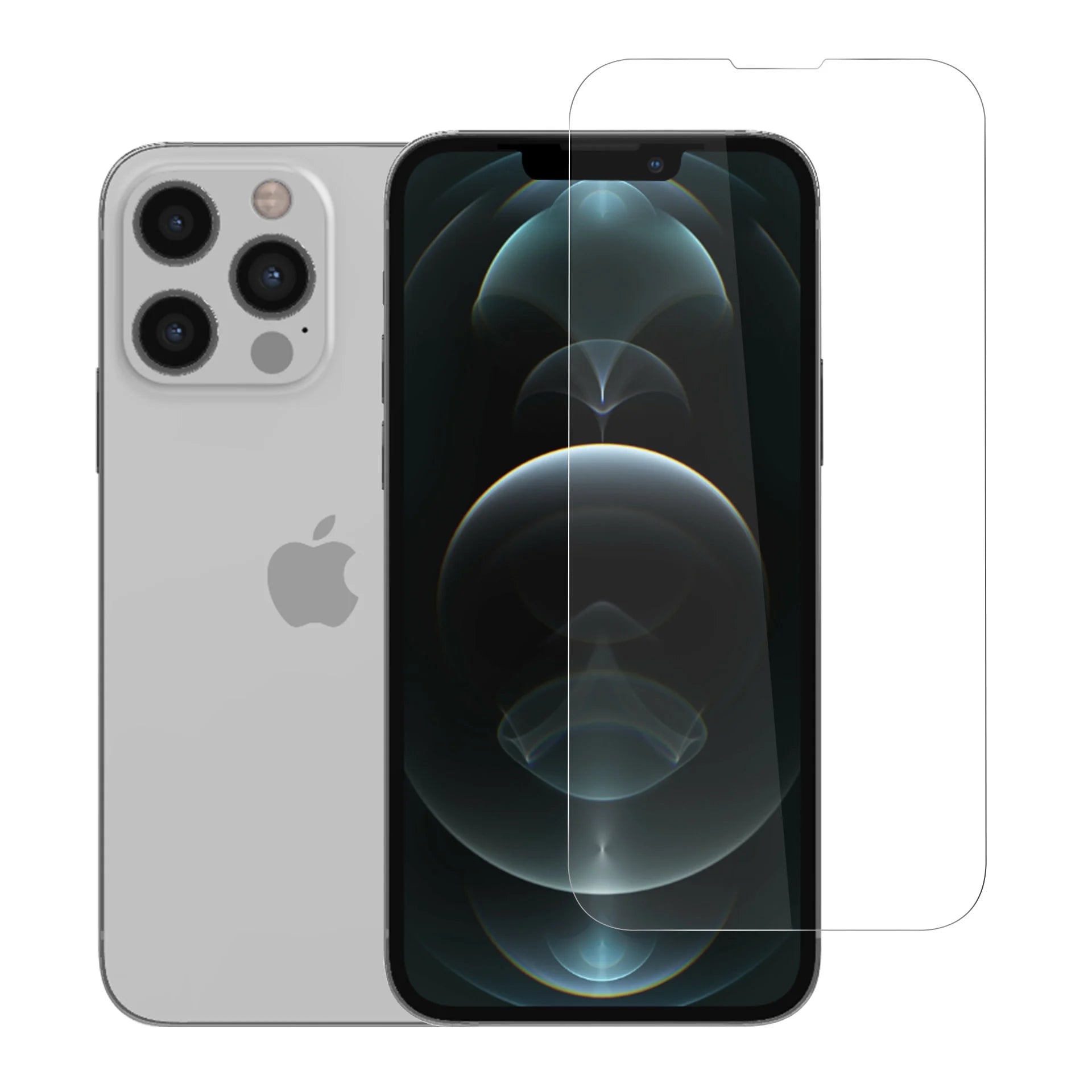 Tuniq iPhone 13 Pro - Προστασία Οθόνης - Αντιχαρακτικό Γυαλί / Tempered Glass - Διάφανο