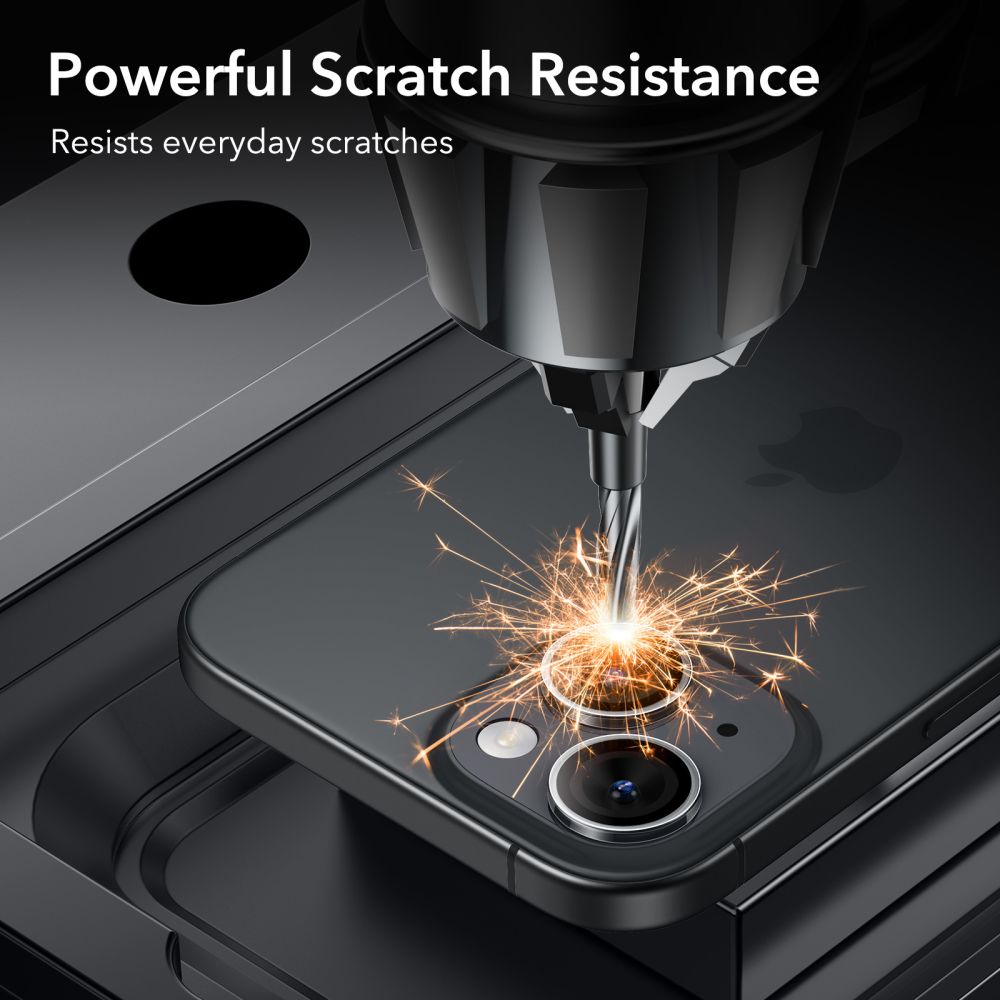 ESR iPhone 15 / 15 Plus Armorite Camera Lens 9H Αντιχαρακτικό Γυαλί για την Κάμερα - Clear