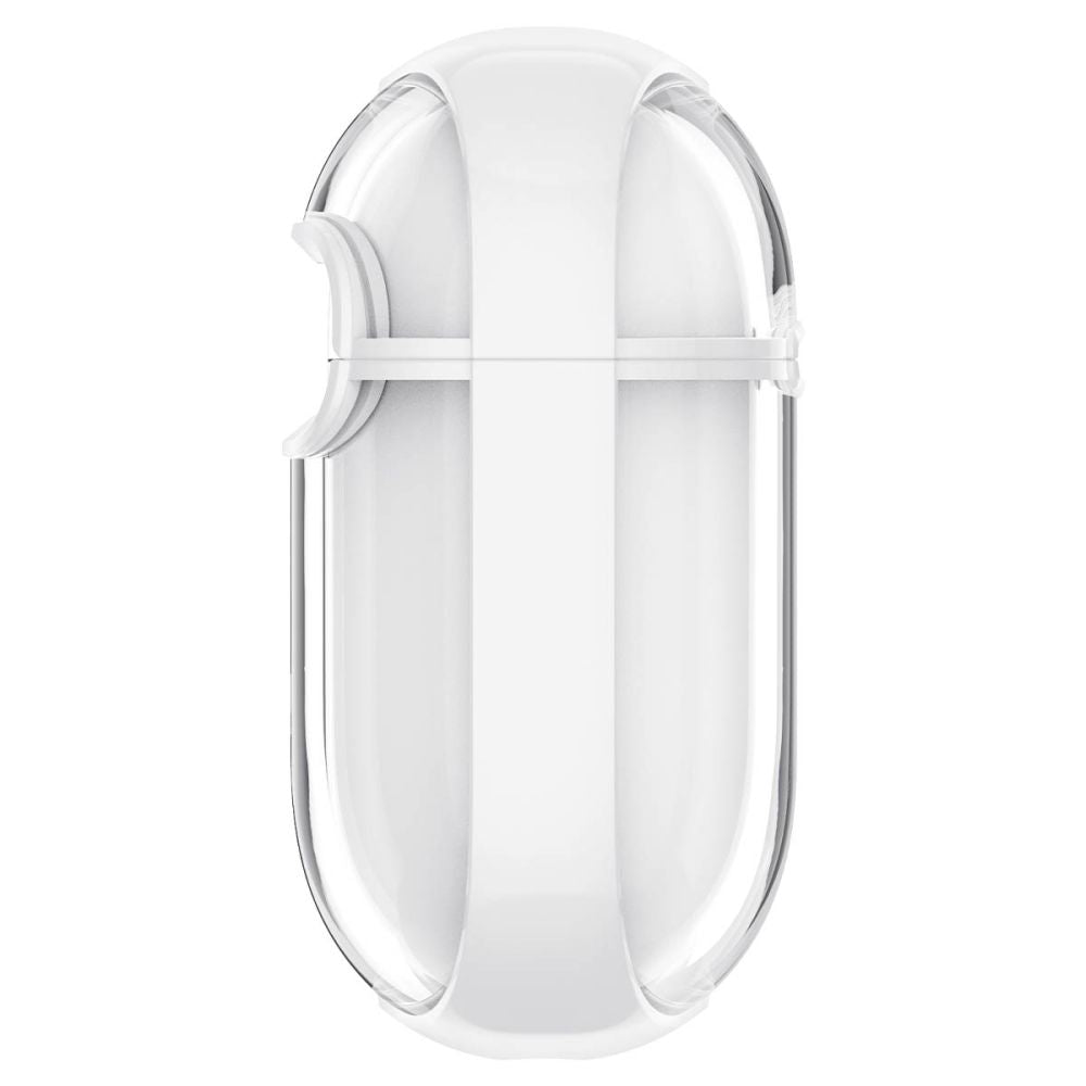Spigen AirPods 4 Θήκη από Σκληρό Πλαστικό και Σιλικόνη - Ultra Hybrid - Jet White