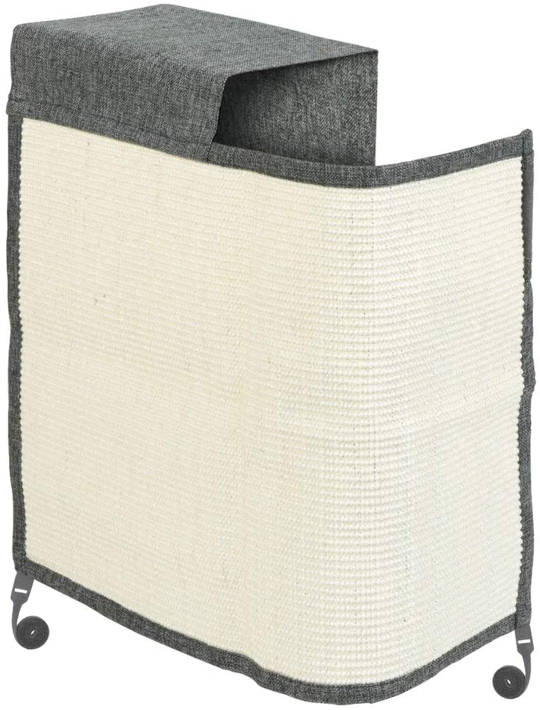 Navaris Scratch Carpet for Side of Sofa Προστατευτικό Καναπέ από Γρατζουνιές Γάτας - Δεξιά Πλευρά - 50 x 70 cm - Dark Grey - 47363.01