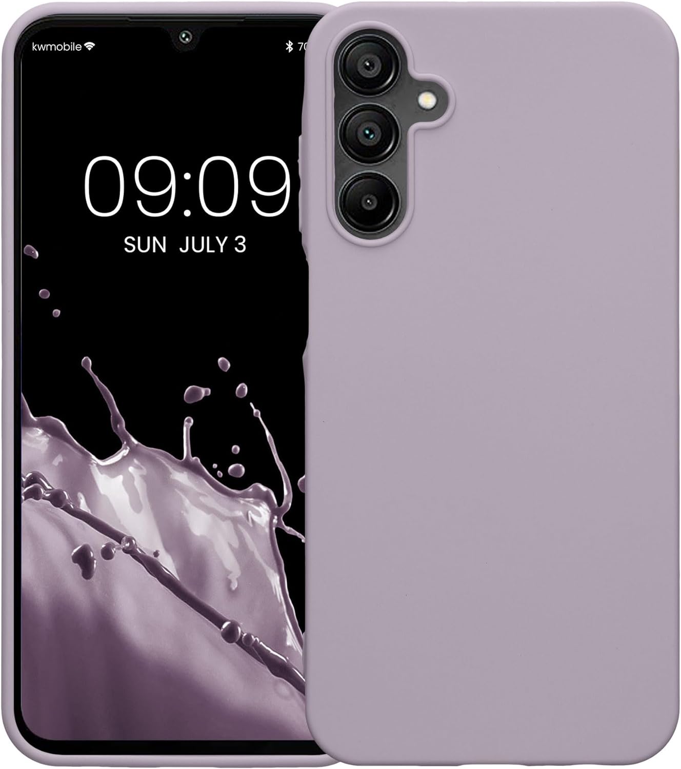 KW Samsung Galaxy A15 4G / A15 5G Θήκη Σιλικόνης TPU - Lavender - KWM000021MH005C