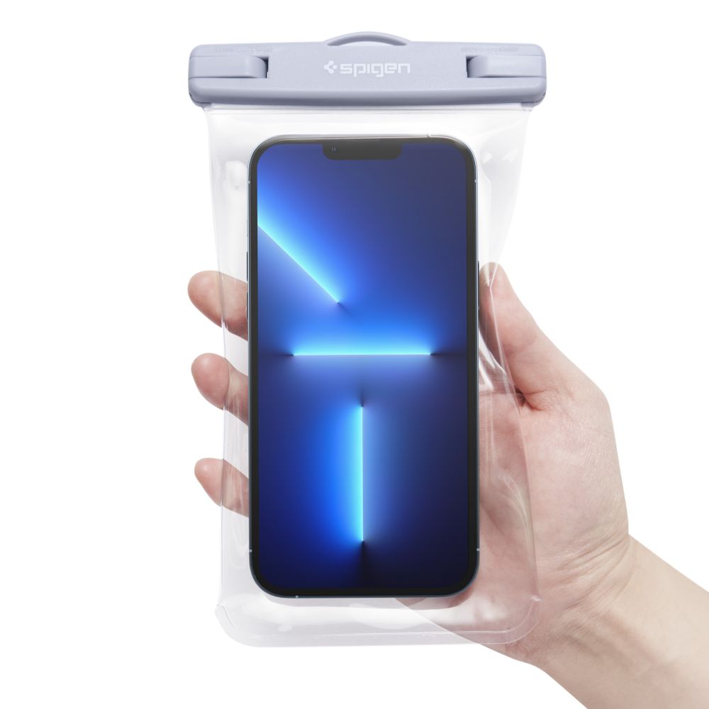 Spigen A601 Σετ με 2 Universal Αδιάβροχες Θήκες για Smartphones 6.9'' - Aqua Blue