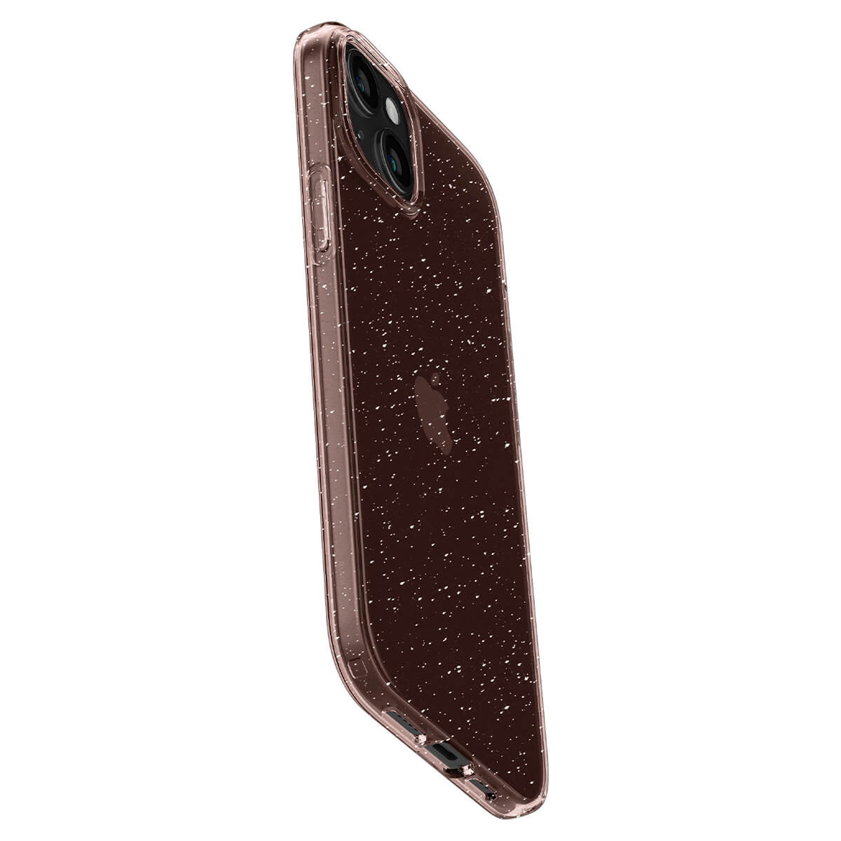 Spigen iPhone 15 Plus Liquid Crystal Θήκη Σιλικόνης - Glitter Rose