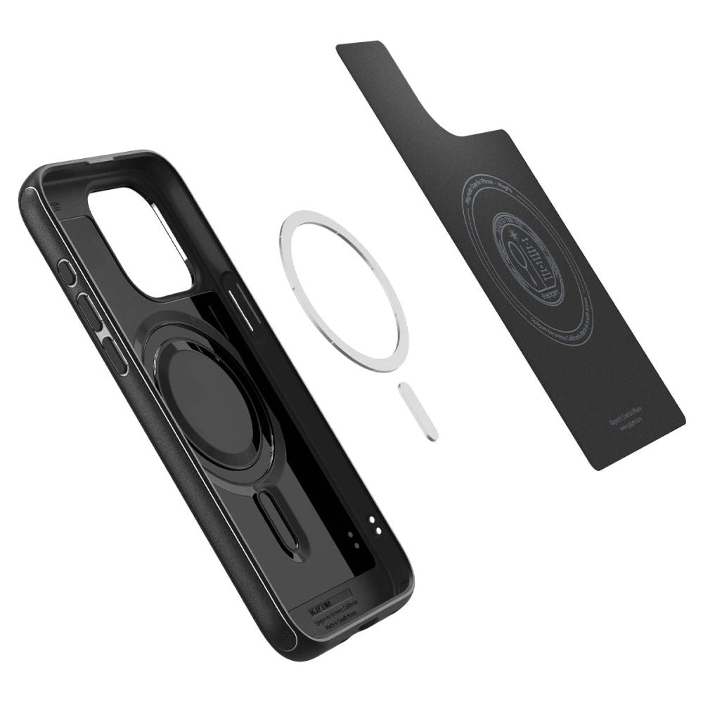 Spigen iPhone 15 Pro Max Mag Armor Θήκη Σιλικόνης TPU με MagSafe - Matte Black