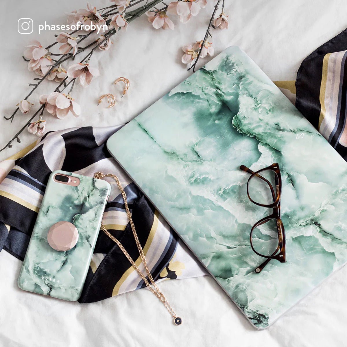 Burga iPhone 16 Fashion Tough MagSafe Σκληρή Θήκη με MagSafe - Pistachio Cheesecake