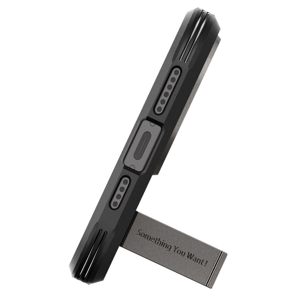 Spigen iPhone 15 Pro Max Tough Armor Mag Σκληρή Θήκη με MagSafe - Gunmetal